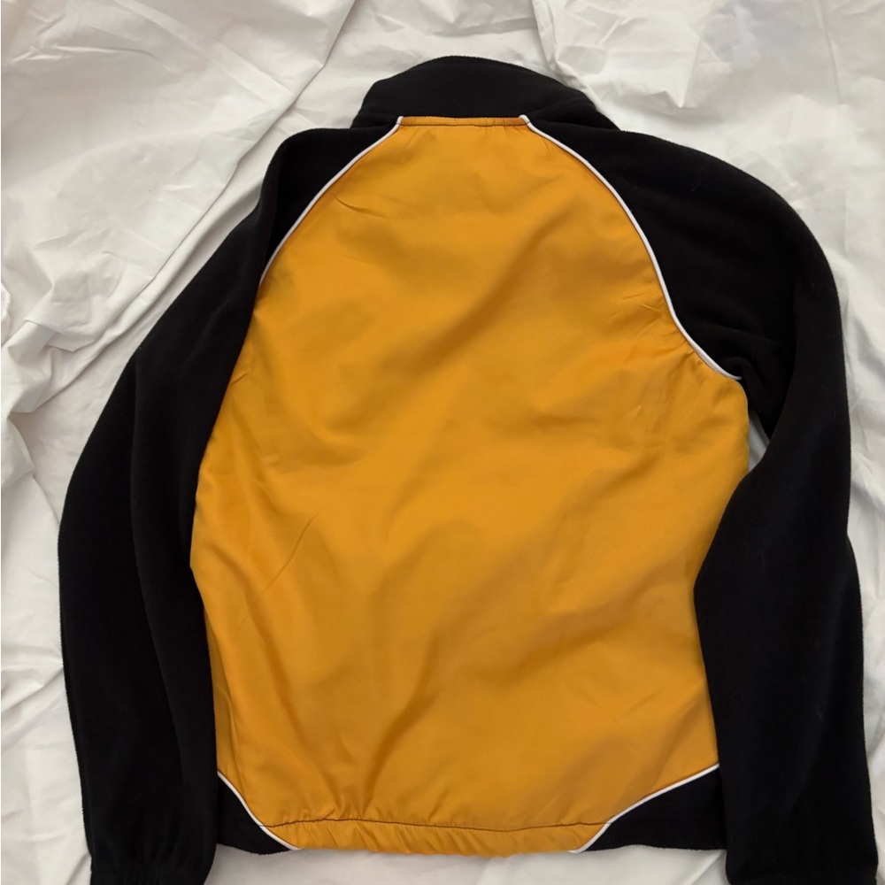 Reebok Black and Gold Bruins Women's fleece Jacket - Picture 2 of 5